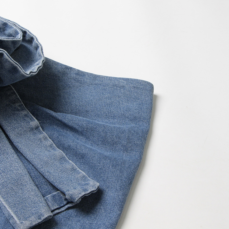 Denim Skirt Image 8