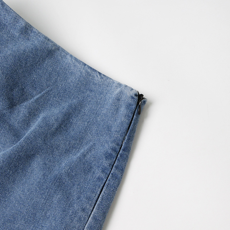 Denim Skirt Image 11