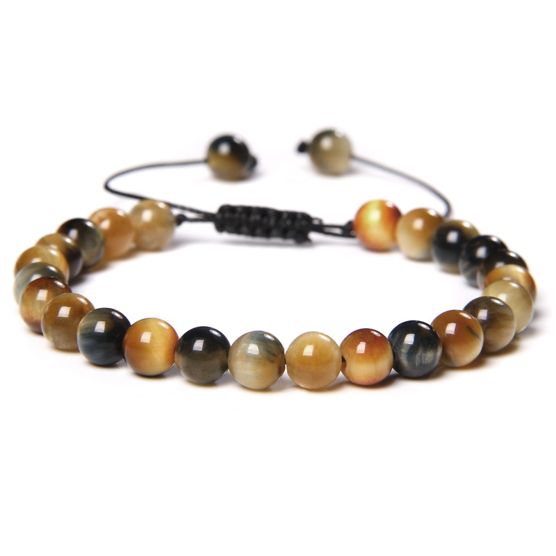 Natural Tigereye Woven Bracelet 4