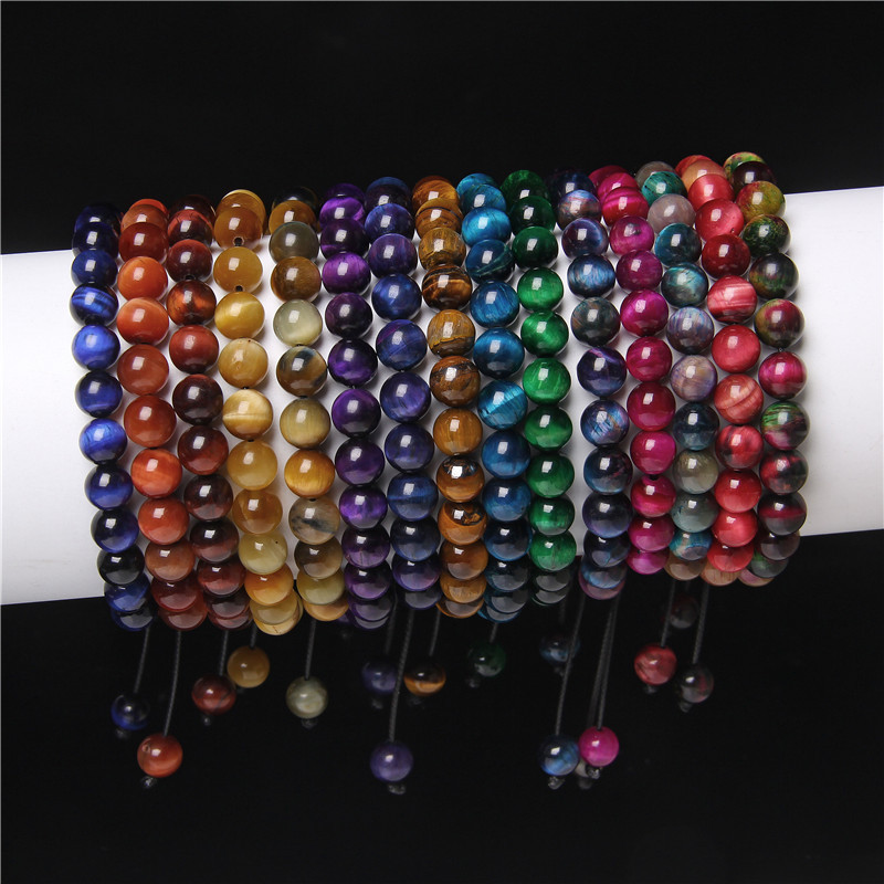 Natural Tigereye Woven Bracelet 2