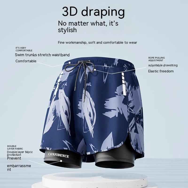Plus Size Boxer Swimsuit - Image 4
