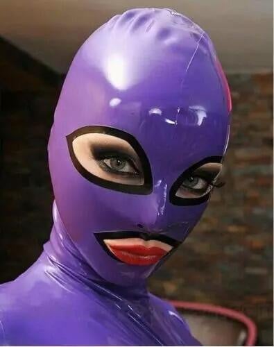 Latex Hood Mask Image 2