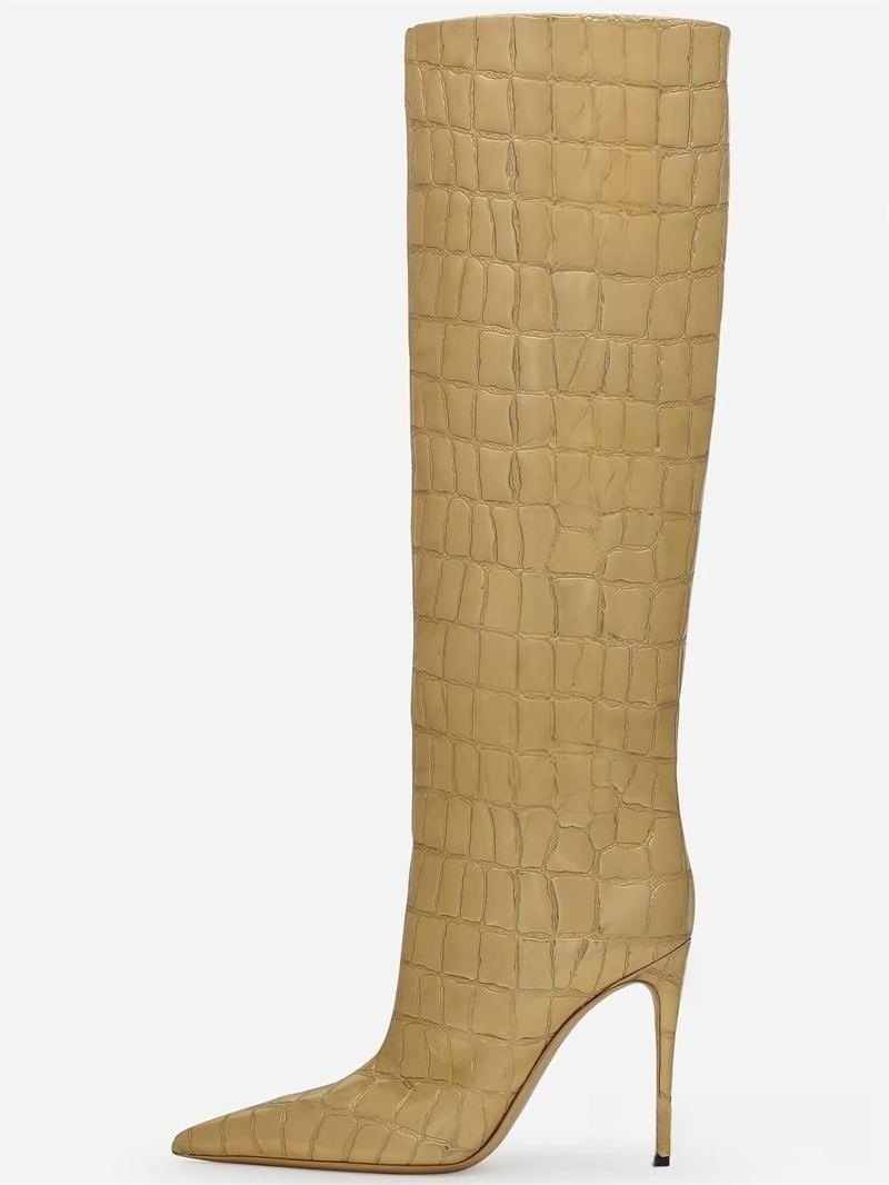 Trendy Leopard Print Boots