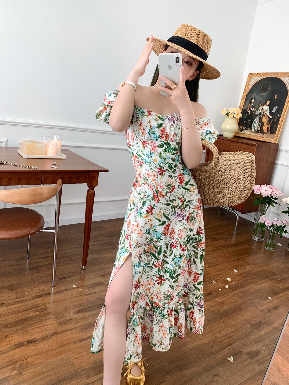 Floral Print Details