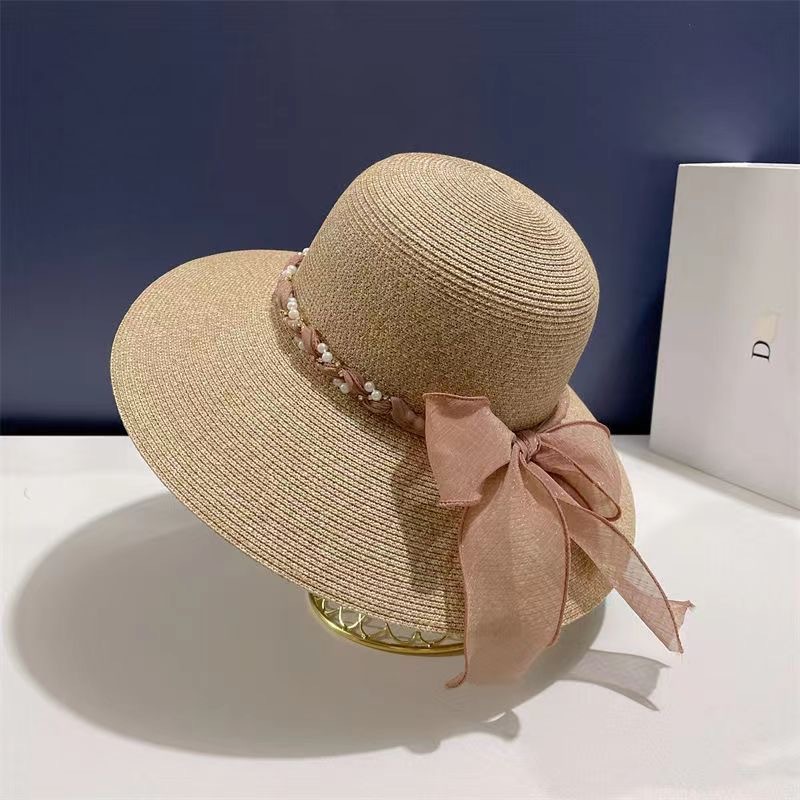 Khaki Straw Hat