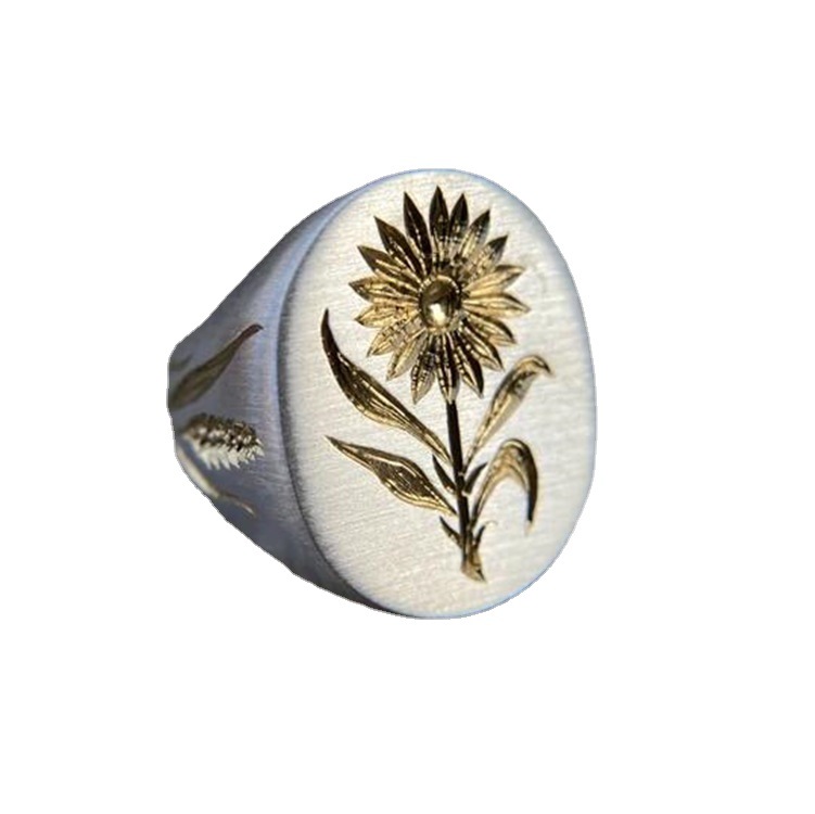 Sunflower Ring Image 6