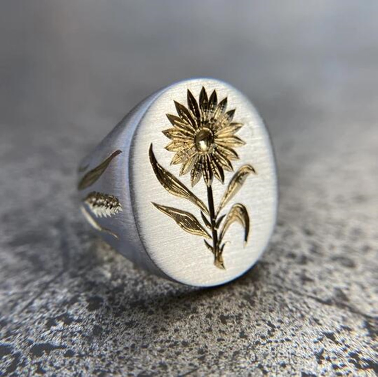 Sunflower Ring Image 5