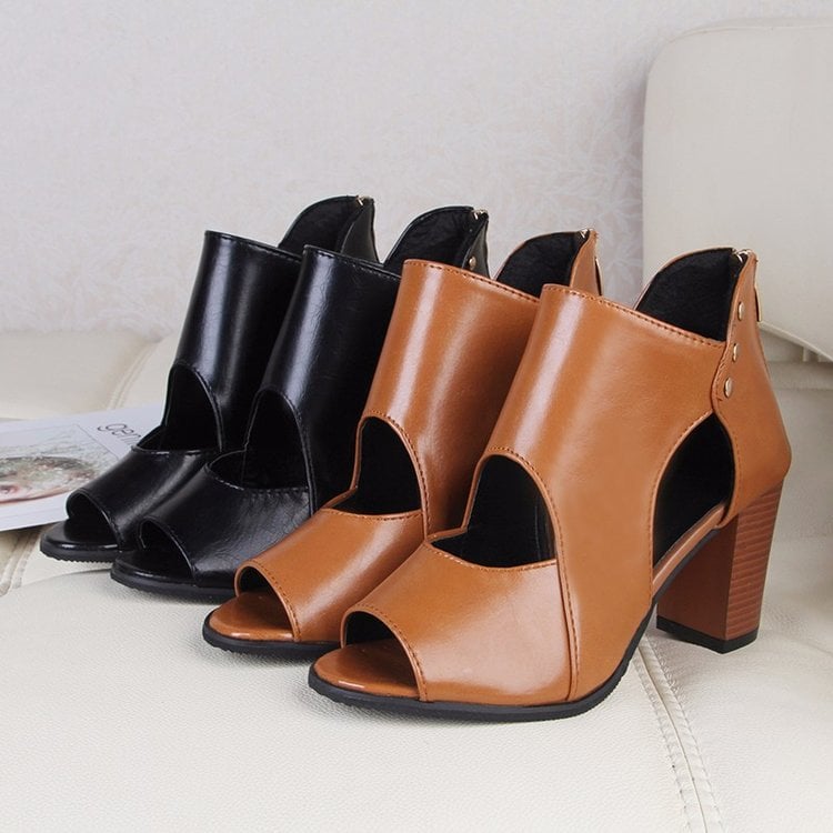 Comfortable Fish Mouth Sandals