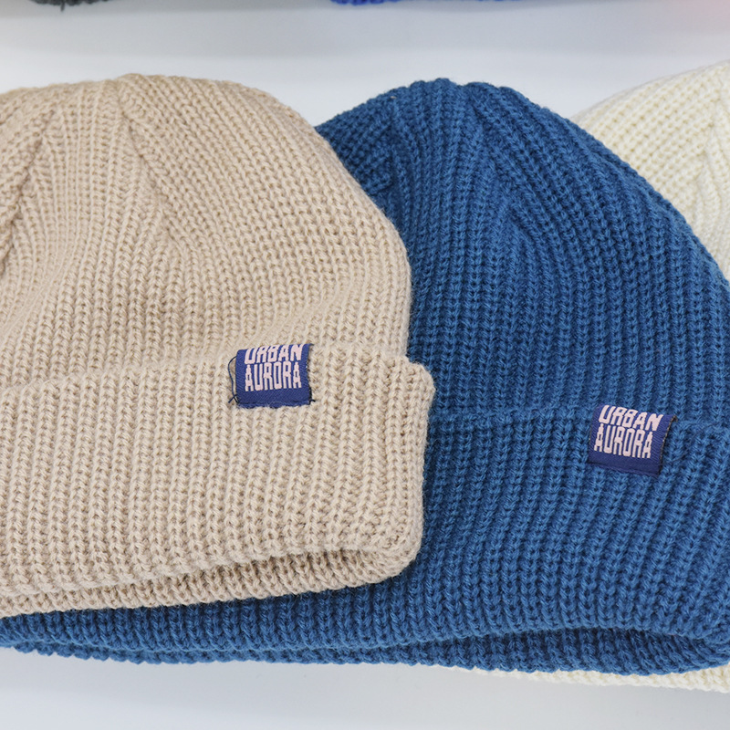 Cute And Fashionable Patchwork Wool Hat Image 10