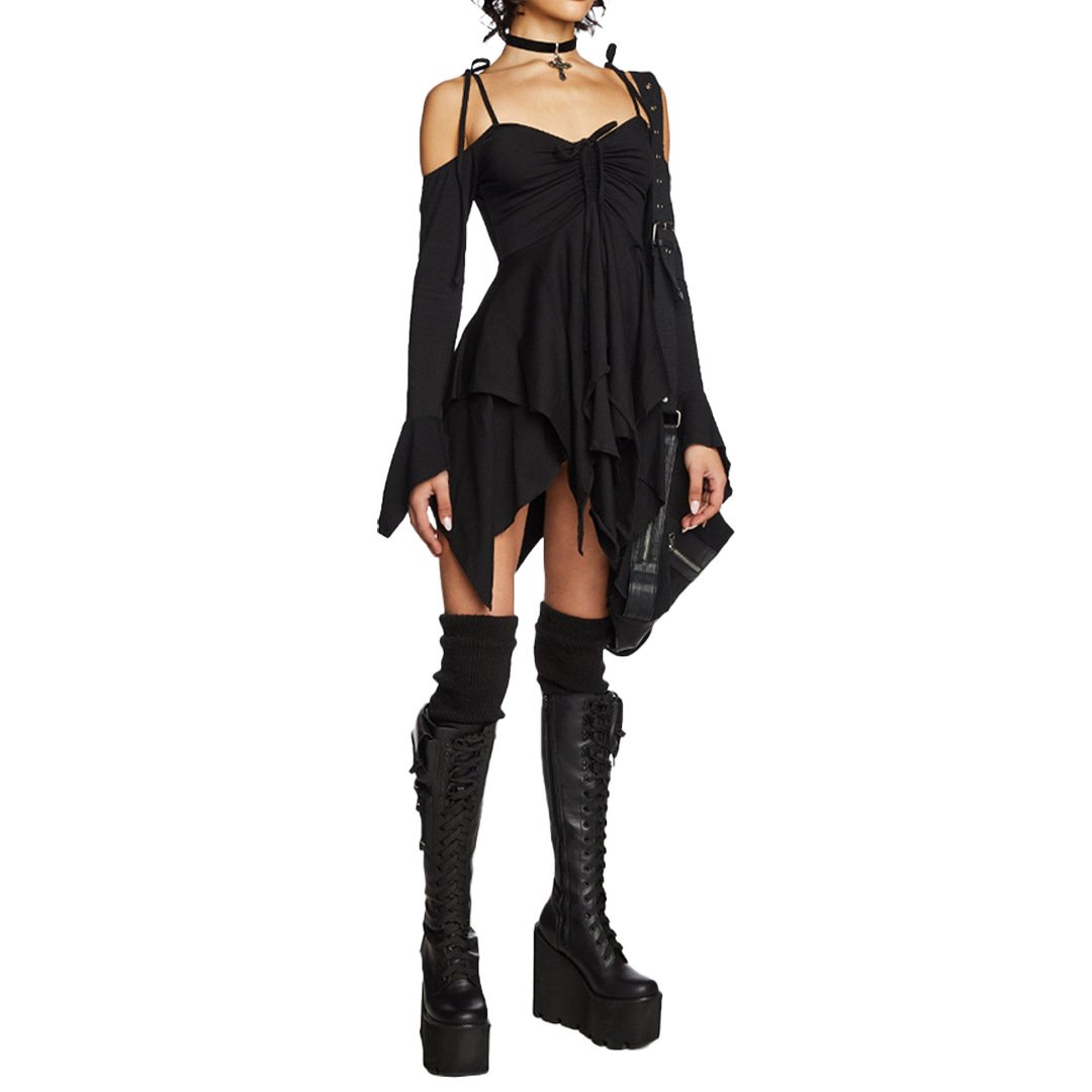 Pleating Halloween Dress 9