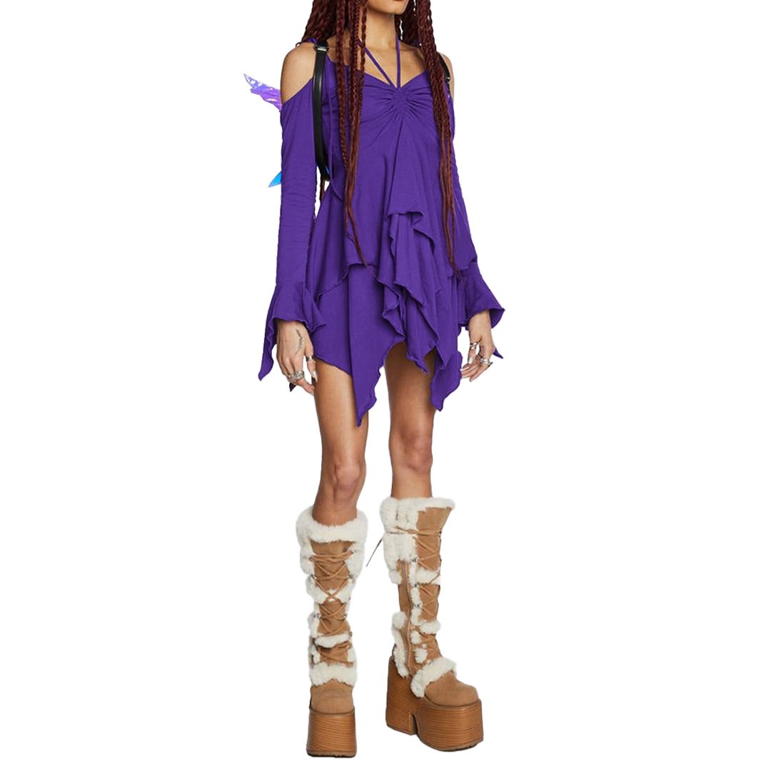Pleating Halloween Dress 5