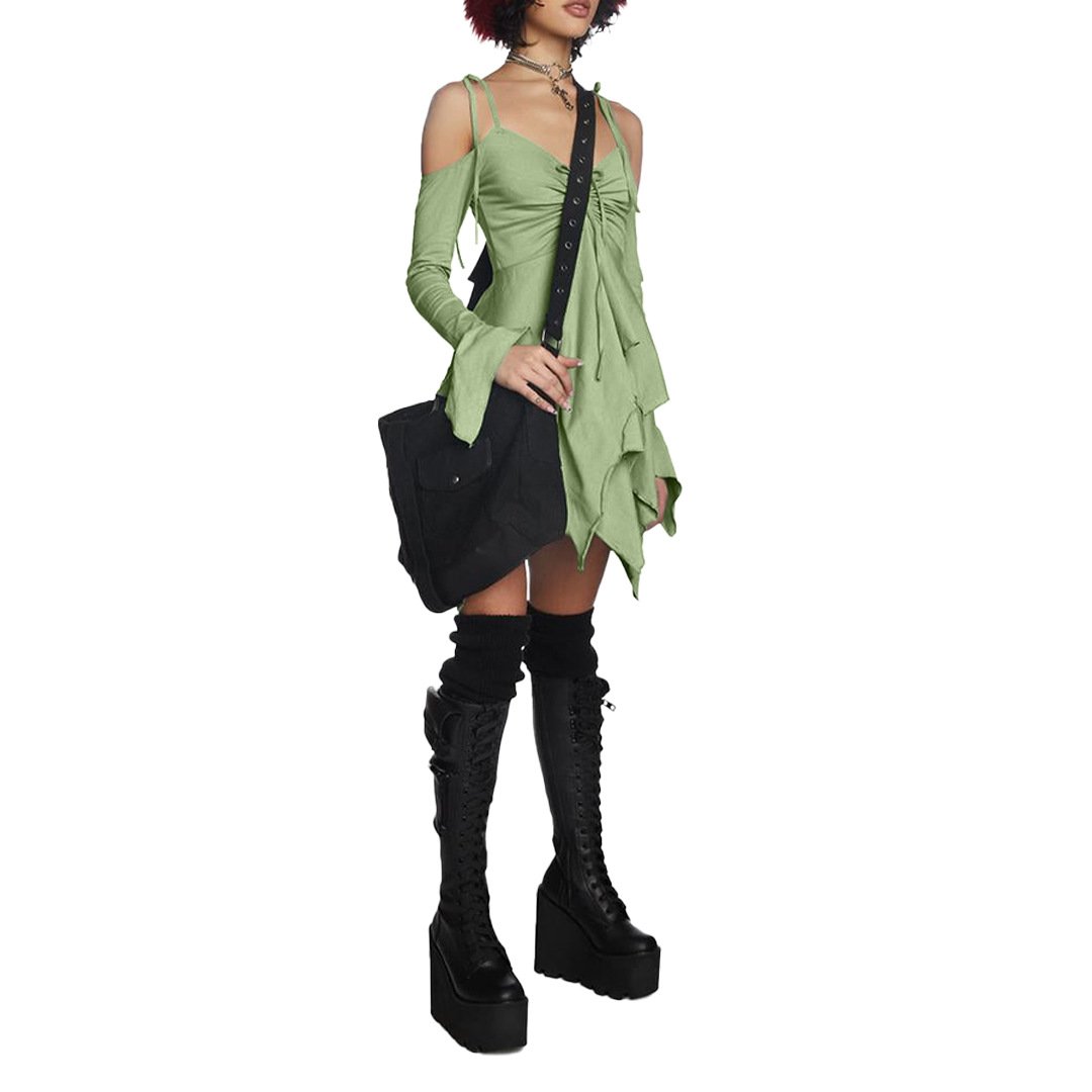 Pleating Halloween Dress 6