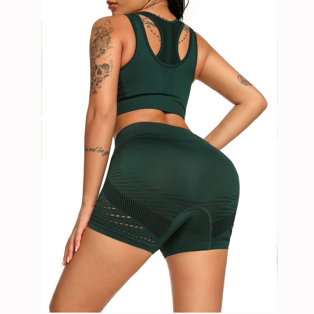 Simple Women's Hip-lift Seamless Yoga Shorts