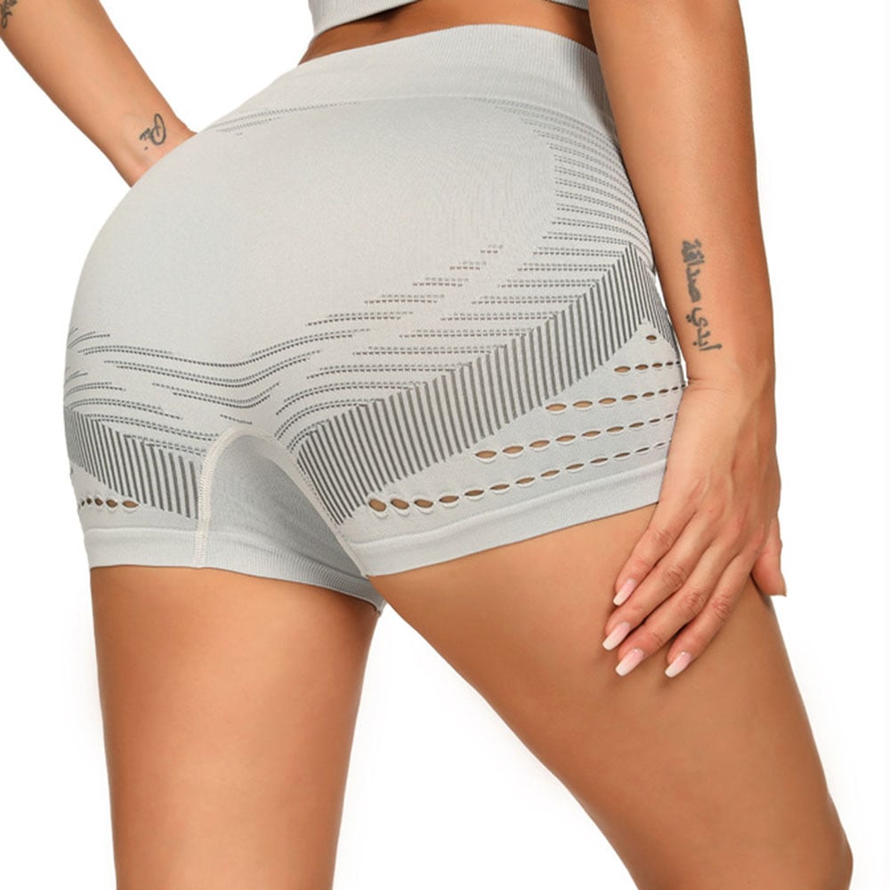 Simple Women's Hip-lift Seamless Yoga Shorts
