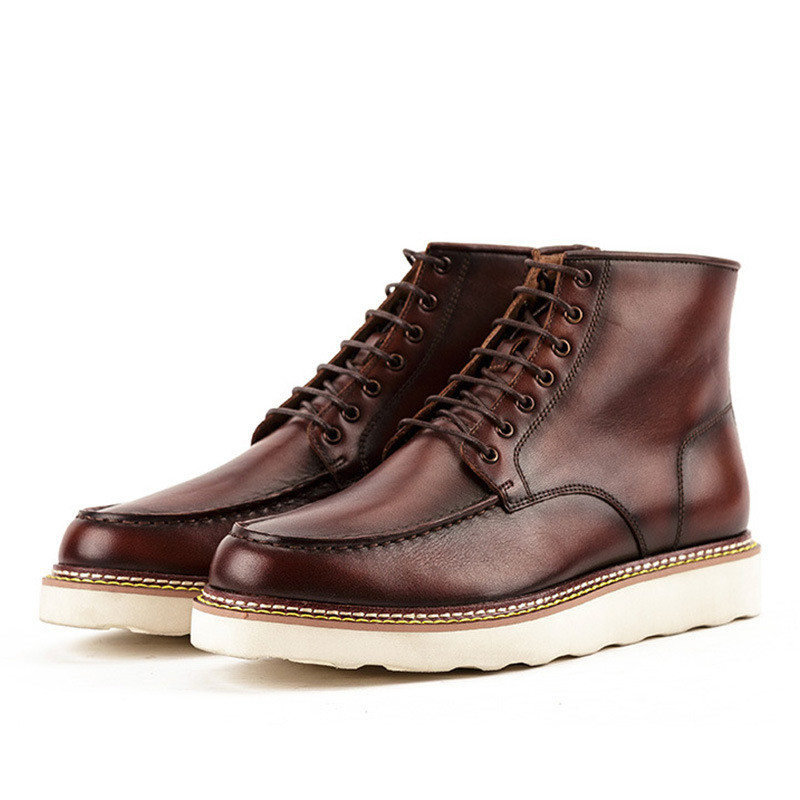 High-top Korean Men's Tooling Boots