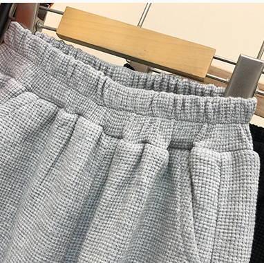 Boys Plus Velvet Thick New Wide Casual Pants