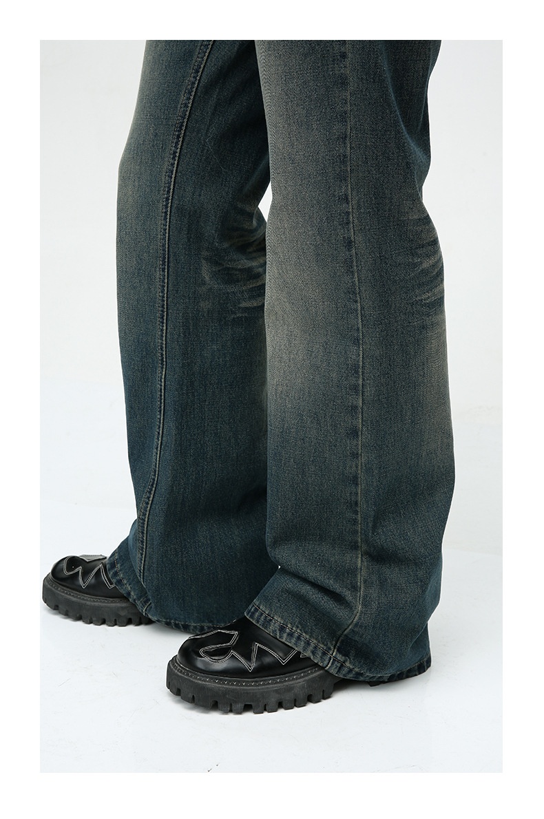 Model Wearing Jeans