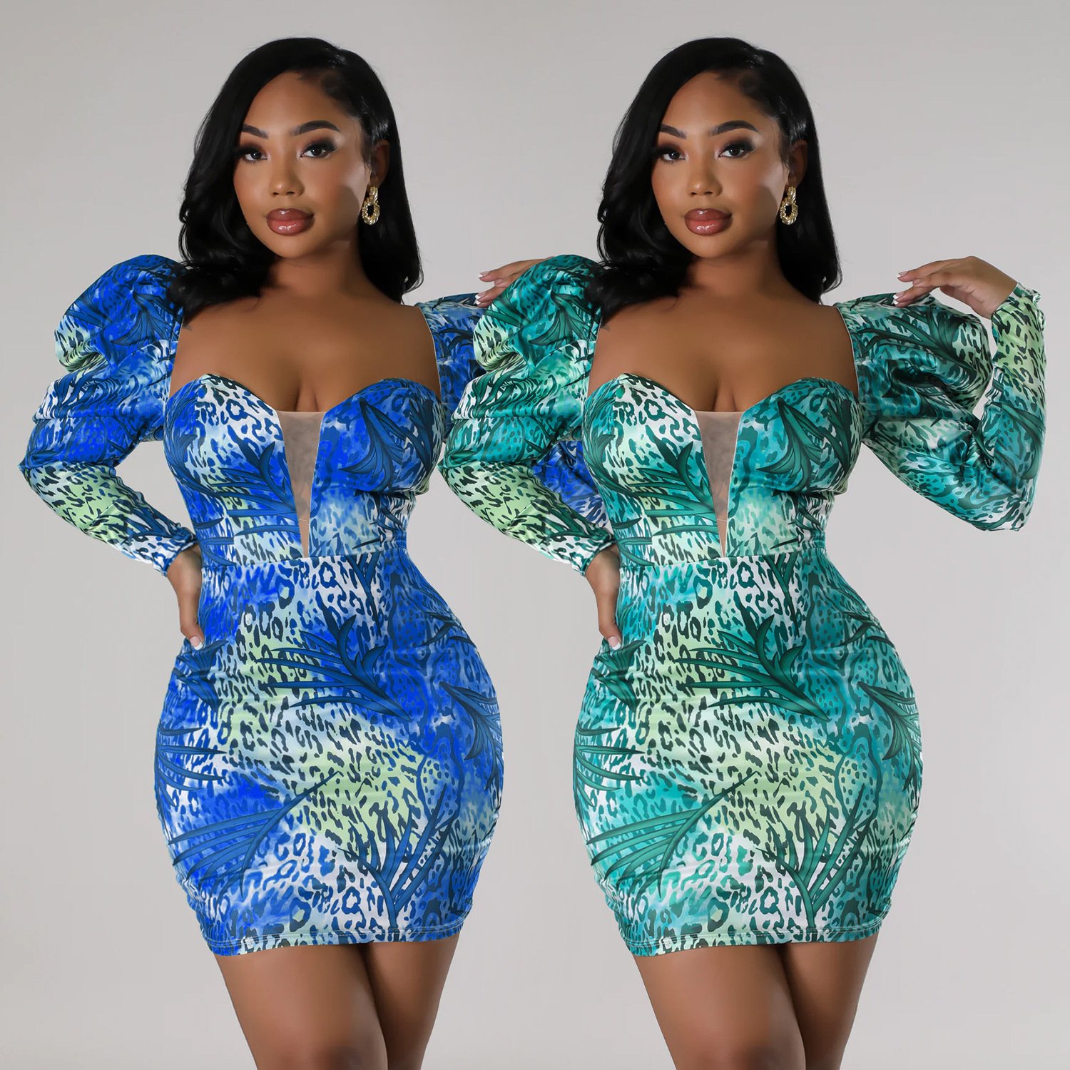 Side view of the dress