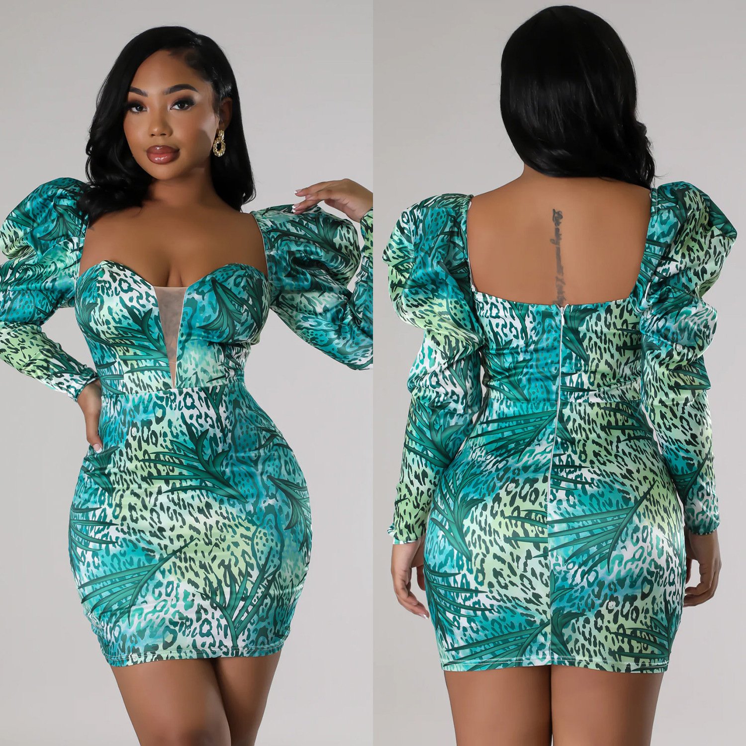 Different angle of the dress