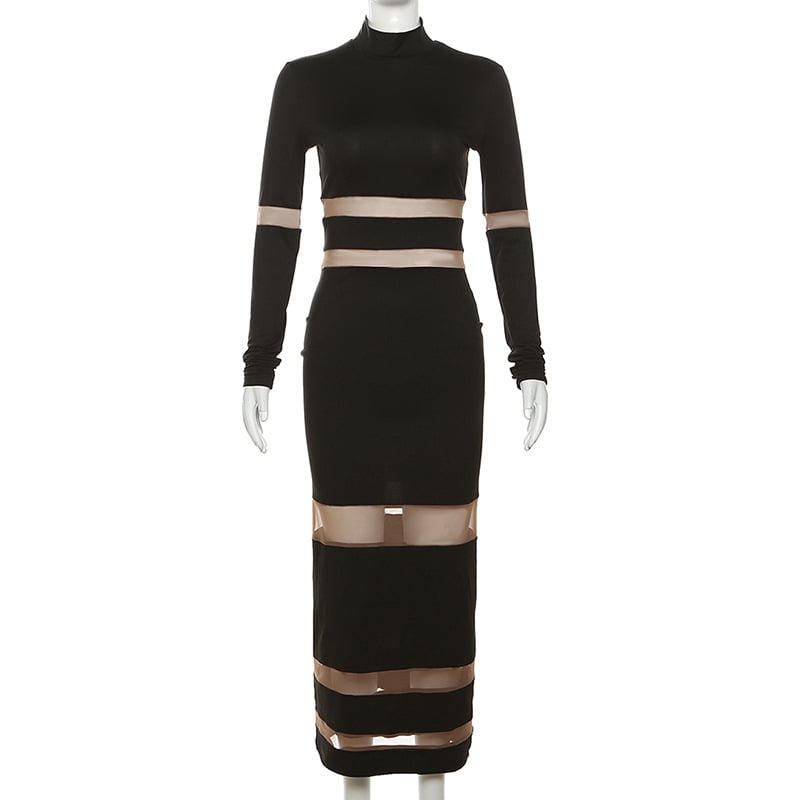 Dress showcased on model