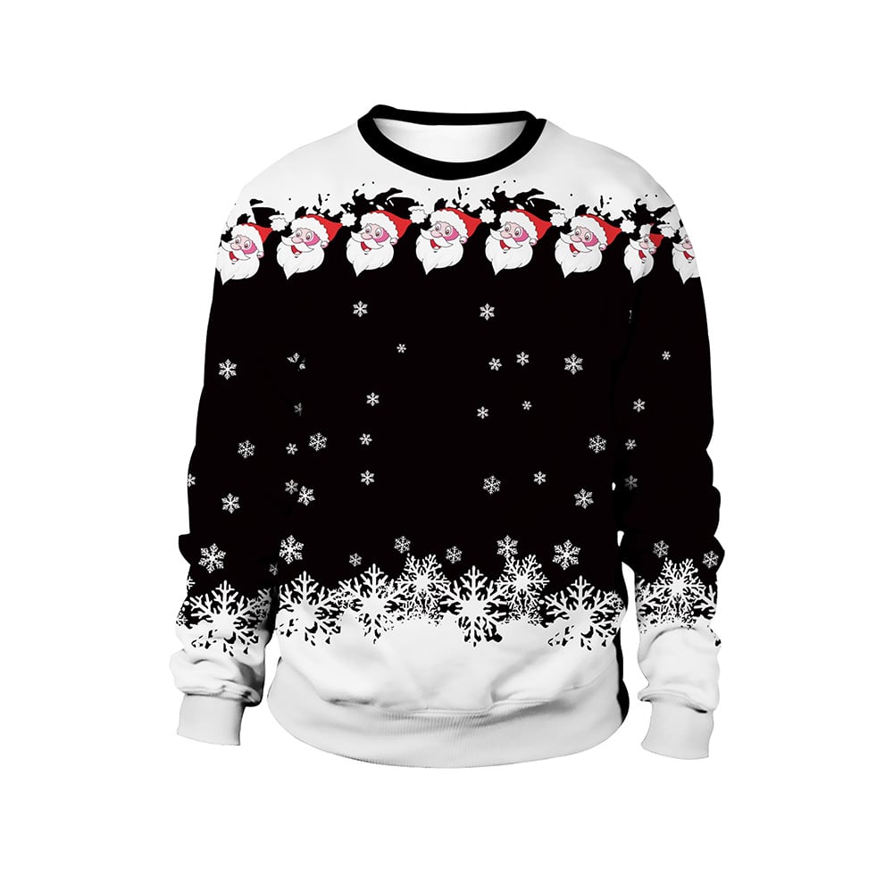 Women's Christmas Animal Print Pullover 7