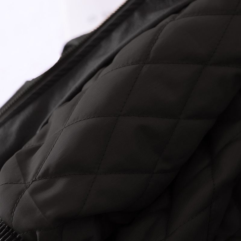 Advanced Sense Black Leather Coat 2