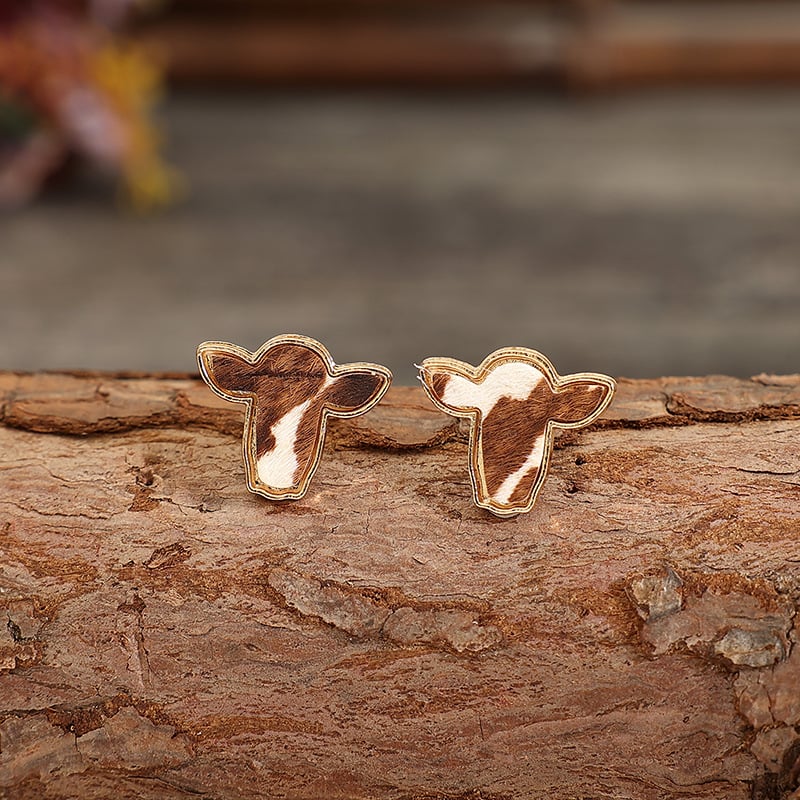 Cattle Head Earrings 3