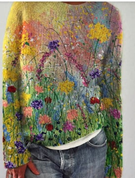 Fashion 3D Digital Sweater