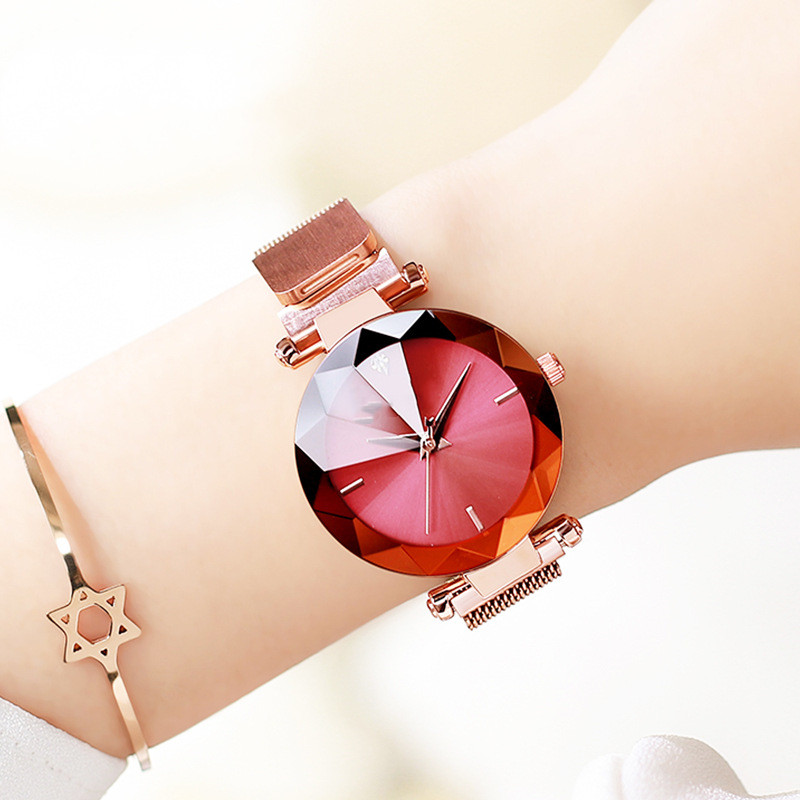 Mesh Belt Quartz Women's Watch Image 2