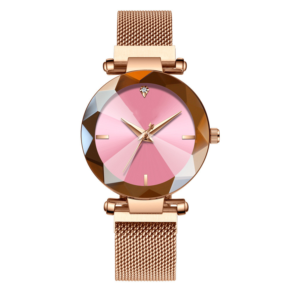 Mesh Belt Quartz Women's Watch Image 3