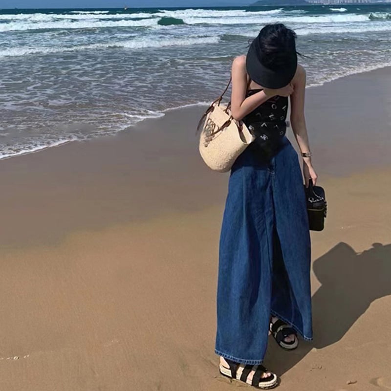 Wide Leg Jeans Side View