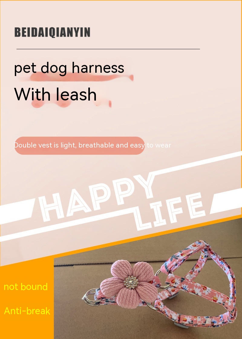 Adjustable Pet Chest Strap Traction Rope - Image 2