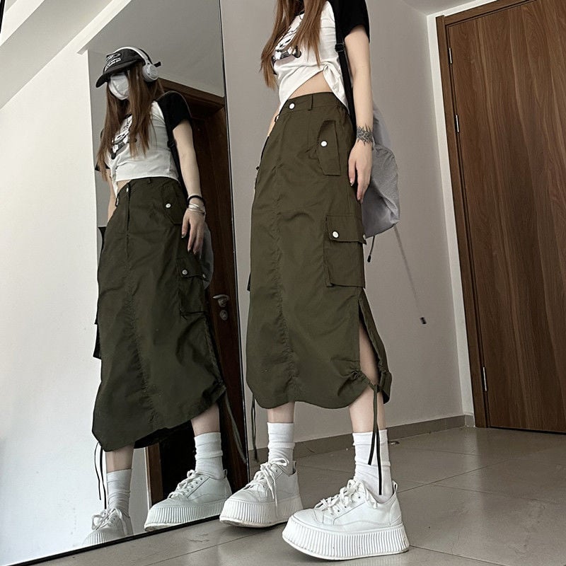 American Retro Suit Skirt - Image 2