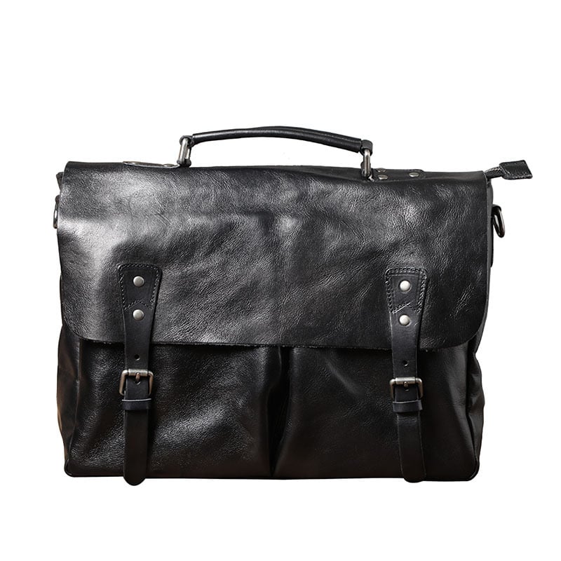 Men's First Layer Cowhide Briefcase - All Colors