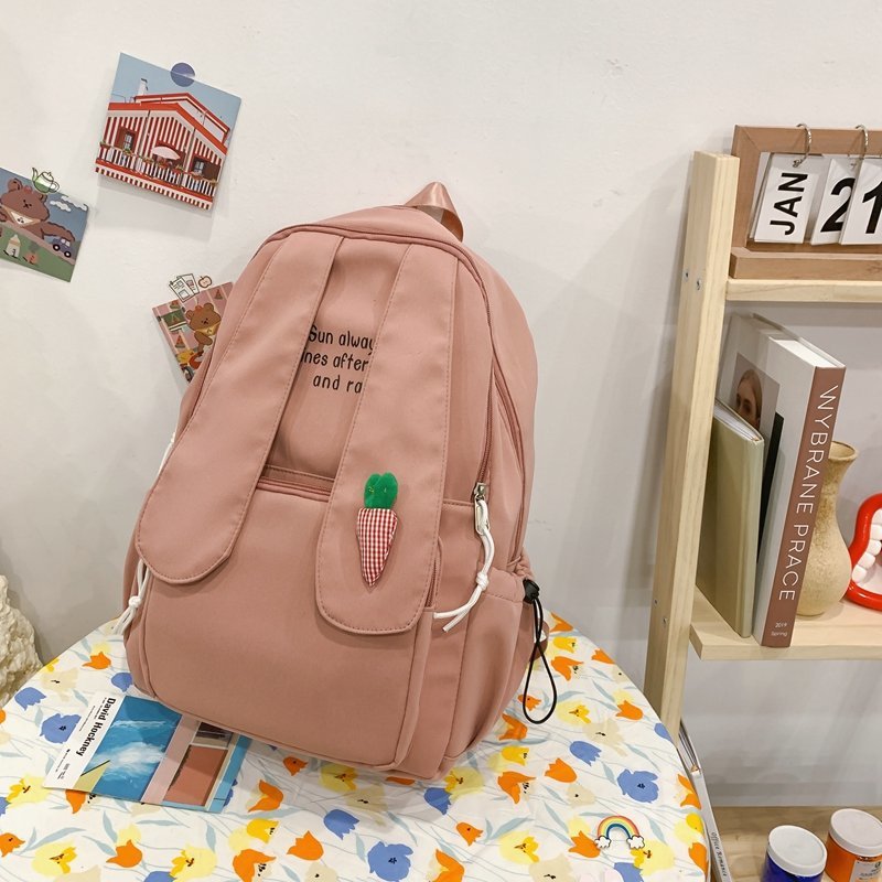 Bunny Ear Backpack White