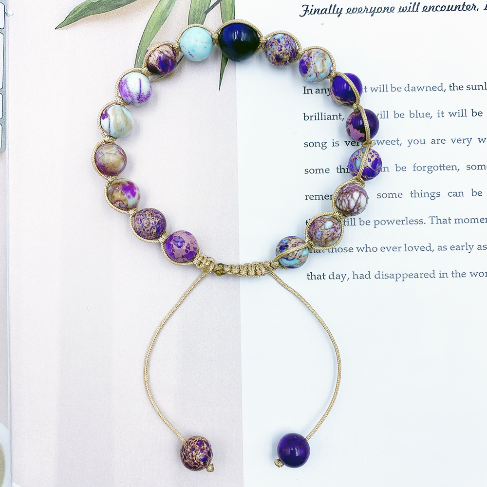 Emperor Stone Hand-woven Friendship Bracelet Image 2
