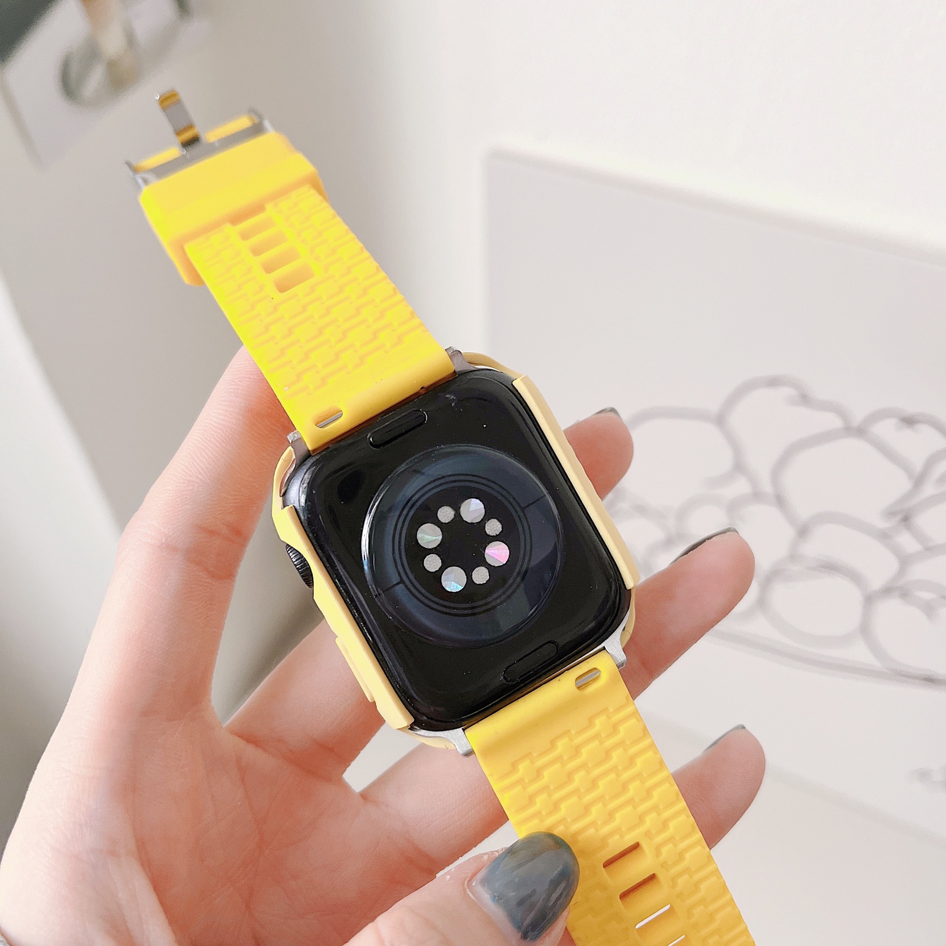 Silicone Strap Watch Case