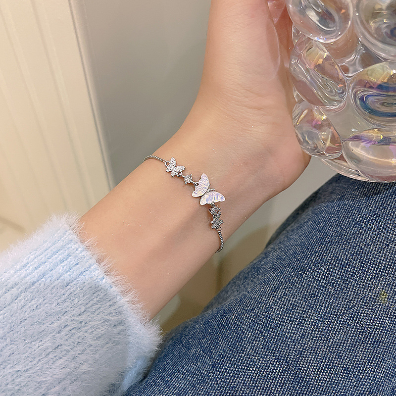 Women's Temperament Wild Micro-inlaid Bow Bracelet Image 5