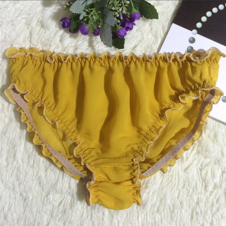 Sexy Translucent Silk Panties