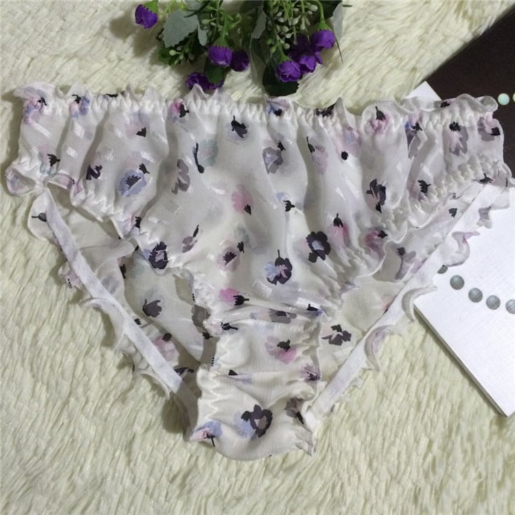 Sexy Translucent Silk Panties