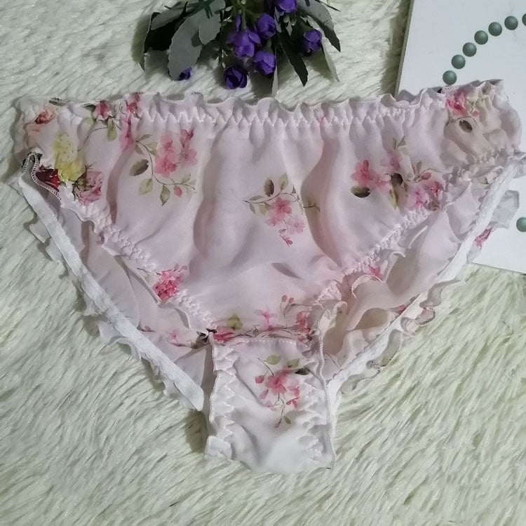 Sexy Translucent Silk Panties