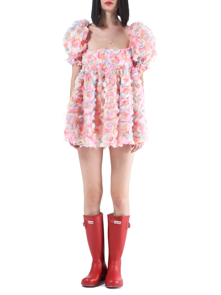Elegant Floral Dress