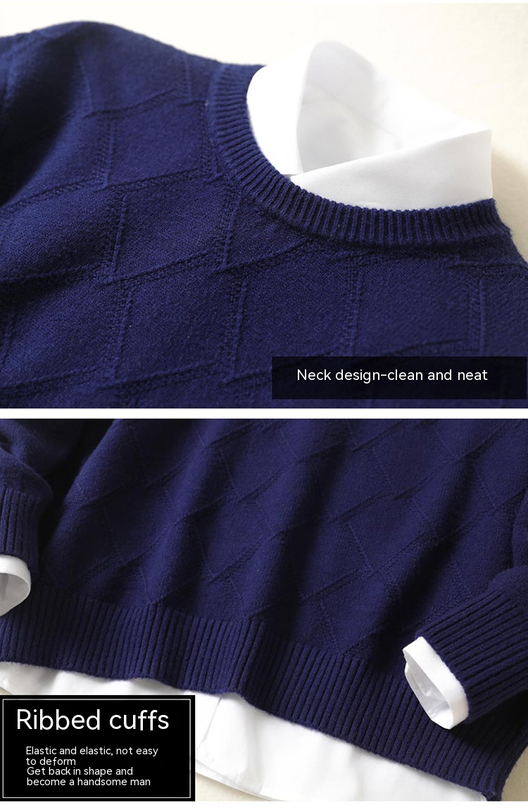 Men's Cashmere Sweater 6