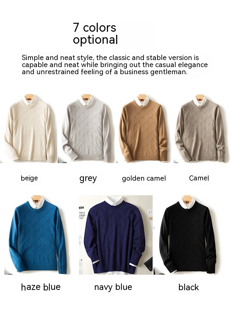 Men's Cashmere Sweater 2