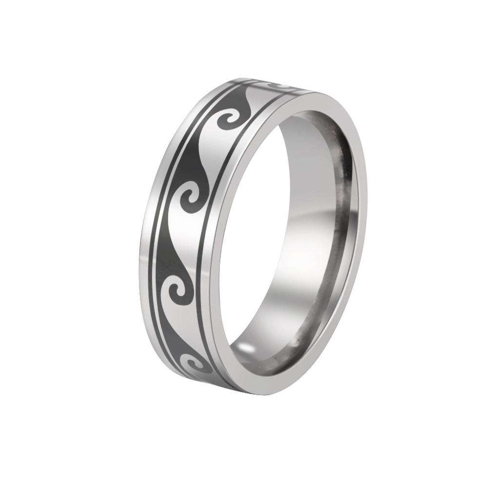 Women's Fashion Stainless Steel Ring 5