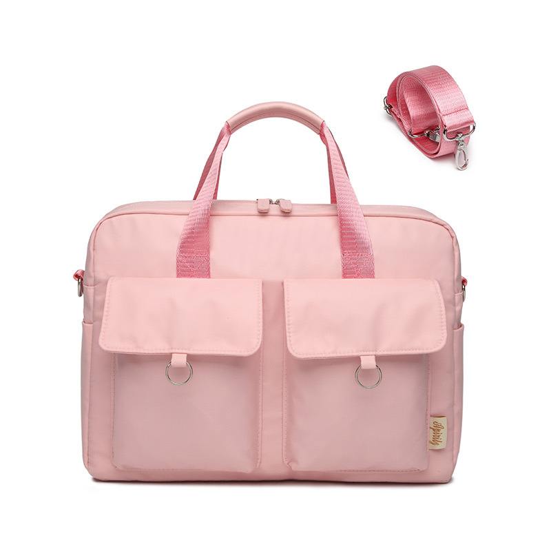 Portable Double Pocket Computer Bag Image 3