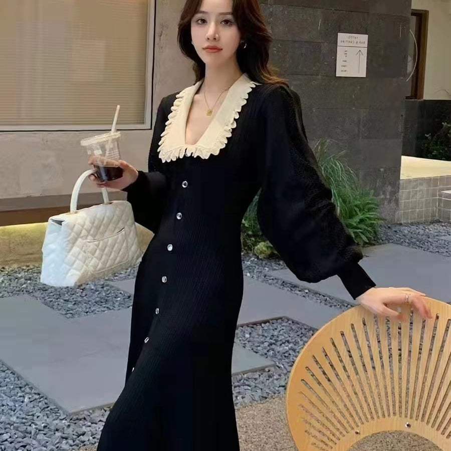 French Style Dress Image 1