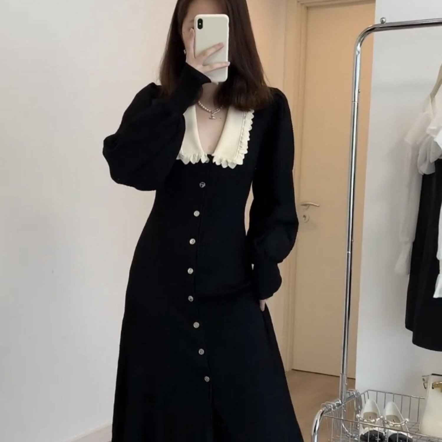 French Style Dress Image 4
