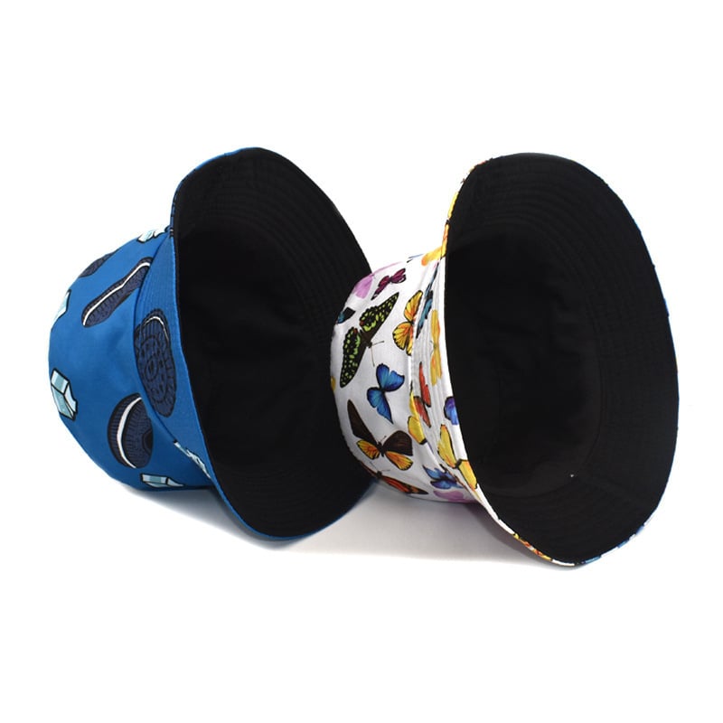Reversible Wear Bucket Hat - Top View
