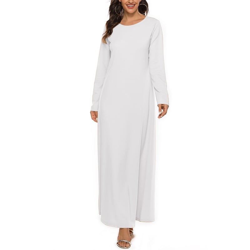 Women's Long Sleeve Inner Wear Dress Image 3